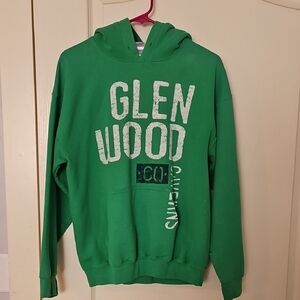 Gildan Green Graphic Men's Sweater